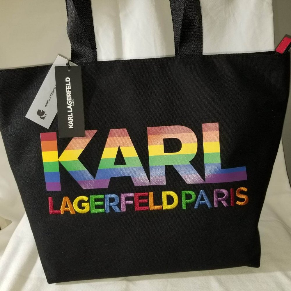 Karl Lagerfeld large tote bag